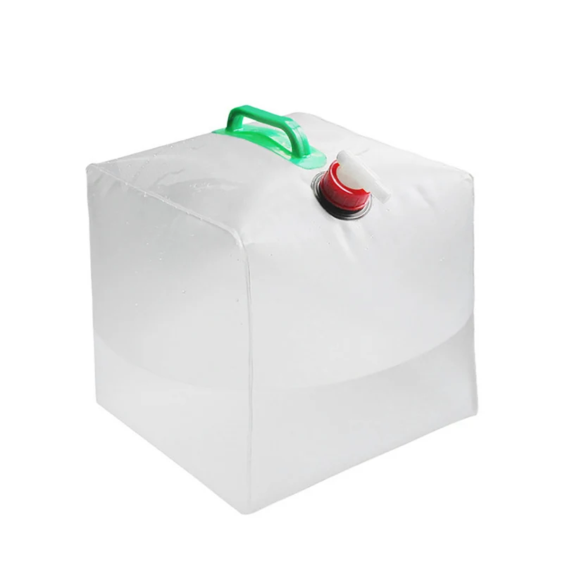 10L15L20L Outdoor folding water bag portable bucket barbecue camping outdoor activities dedicated water storage bag 20N8 (1)