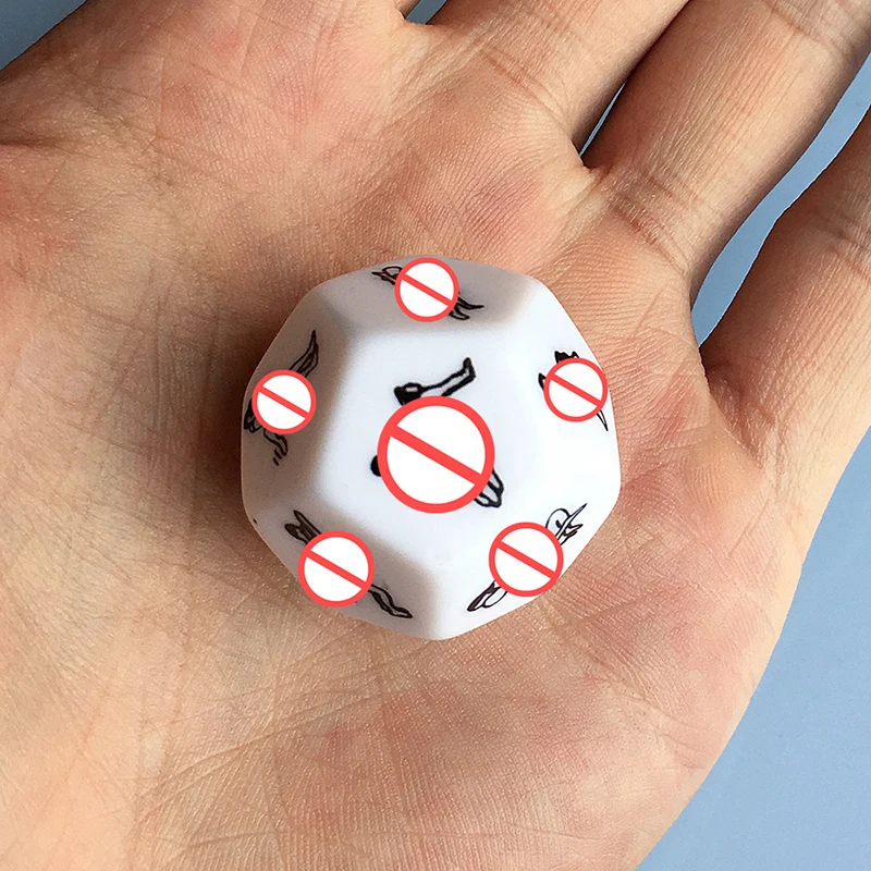 Sex Toys For Couples Adult Games Funny Sex Dice 12 Sides Romance Love Humour Gambling Erotic Craps Dice Bar Toy Couple Gift game dice dice set