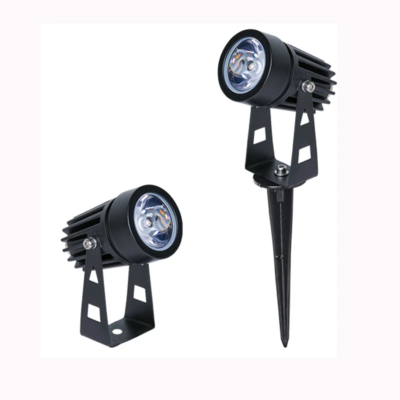 1W 3W LED Garden Lighting Outdoor Spike Lawn Lamp Waterproof Lighting Led Light Garden Path Spotlights AC110V 220V DC12V lawn lamp garden lighting