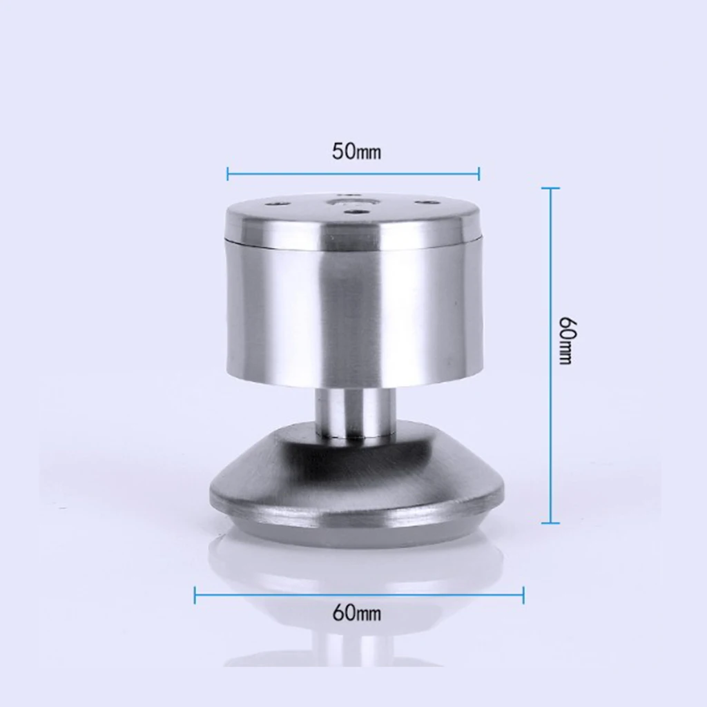 60mm 1 шт. регулируемые ножки для дивана из нержавеющей стали запасные ножки для мебели ножки для дивана кровать стул стол - Цвет: 60mm