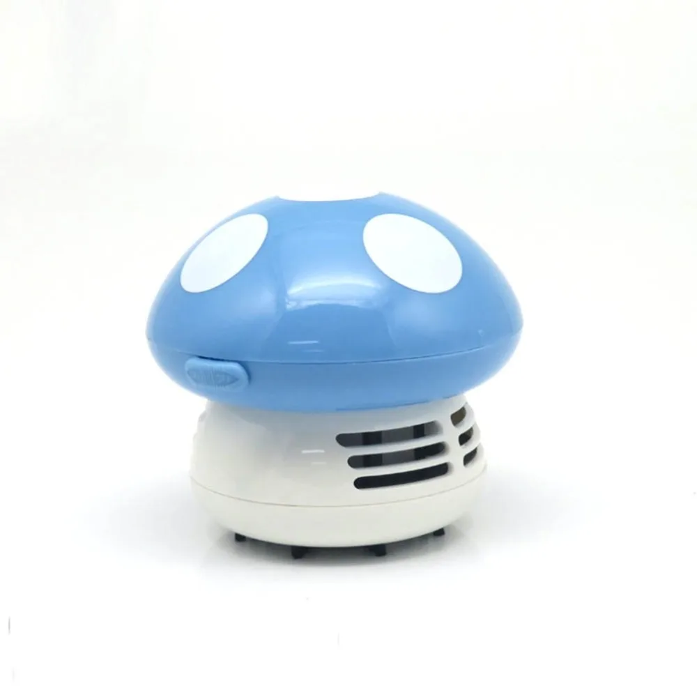 Mini Table Dust vacuum Cleaner Mushroom Shaped Portable Corner Desk vacuum Cleaner Mini Cute vacuum Cleaner Dust Sweeper