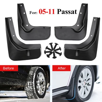 

Car Fenders Mud Flaps Protector Cover Auto Mud Guard Universal For Volkswagen VW Passat B6 2005-2011 28x24x9cm Car Accessories