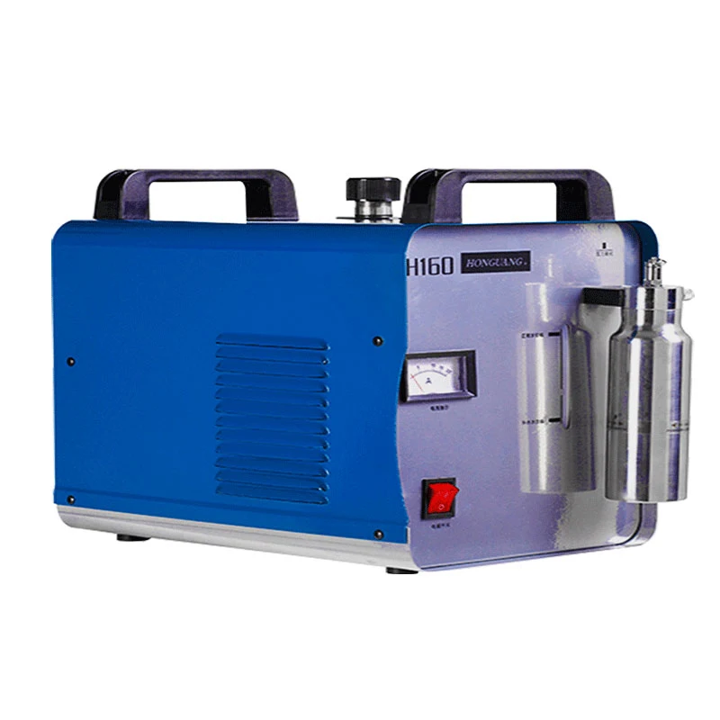 H160/H180 Flame Polishing Machine 220V Plexiglass Acrylic Electrolysis Water Weld Flame Polish Machine Hydrogen Oxygen Generator jewelry polisher