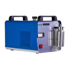 H160/H180 Flame Polishing Machine 220V Plexiglass Acrylic Electrolysis Water Weld Flame Polish Machine Hydrogen Oxygen Generator