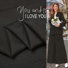 19 Осенняя Новинка 150 см широкая жаккардовая 80% шерсть 20% шелк ткань для женщин Костюм модная ткань для шитья своими руками Распродажа