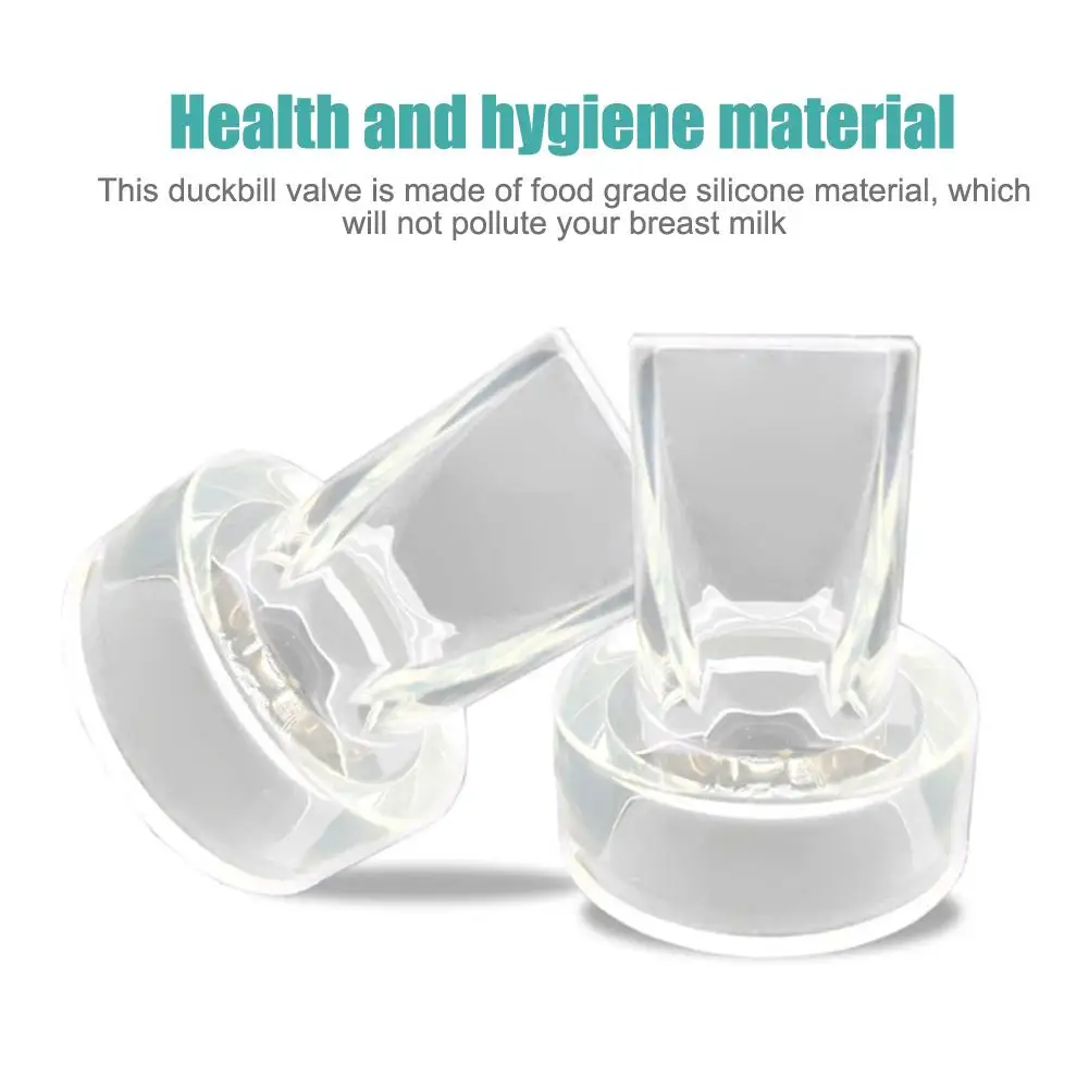 

1pack Bubee Solid Color Backflow Protection Breast Pump Accessory Duckbill Valve For Manual/Electric Breast Pumps