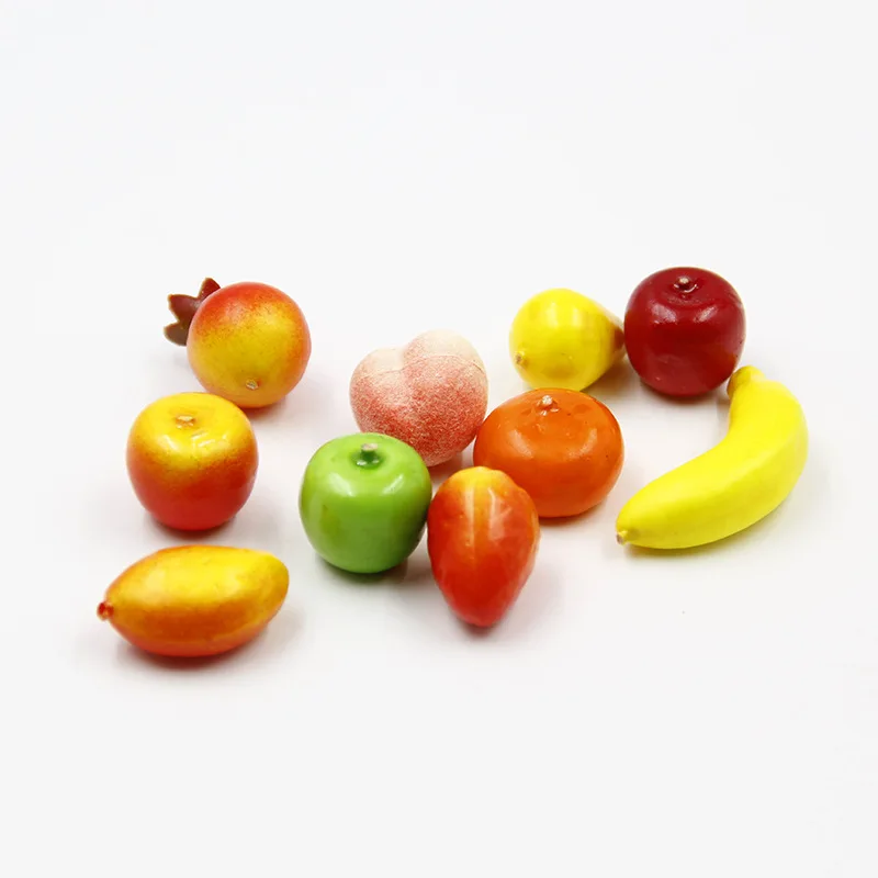 Mini Artificial Fruits Decoration Mini Apples Decoration Toys