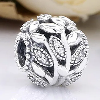 

Original Openwork Family Tree With Crystal Beads Fit 925 Sterling Silver Bead Charm Bracelet Bangle DIY Jewelry