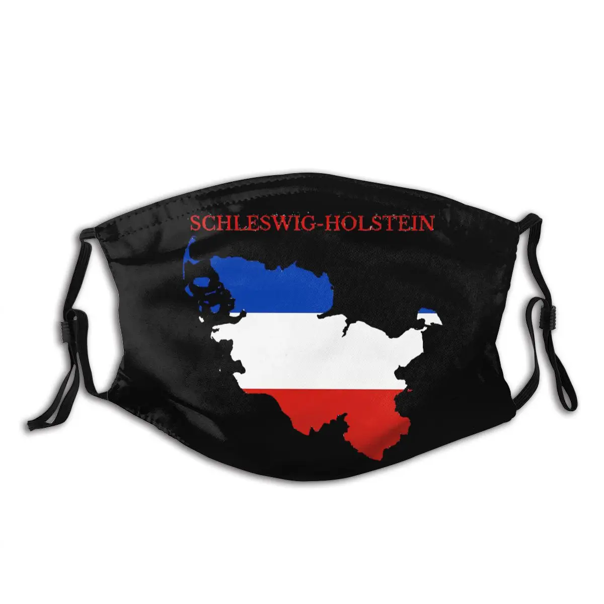 Schleswig Holstein карта флаг германия взрослая Пылезащитная маска Humor Graphic R282 с фильтром