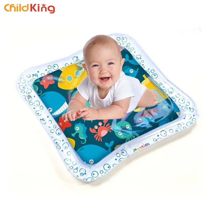Горячая Распродажа детский игровой коврик для воды надувной детей с животиком