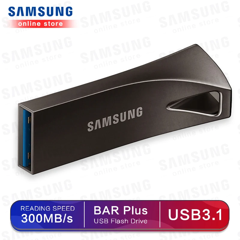 SAMSUNG флэш-накопитель USB 32 Гб 64 Гб 128 ГБ 256 ГБ USB 3,1 3,0 Металлический Мини-накопитель Флешка карта памяти устройство для хранения U диск