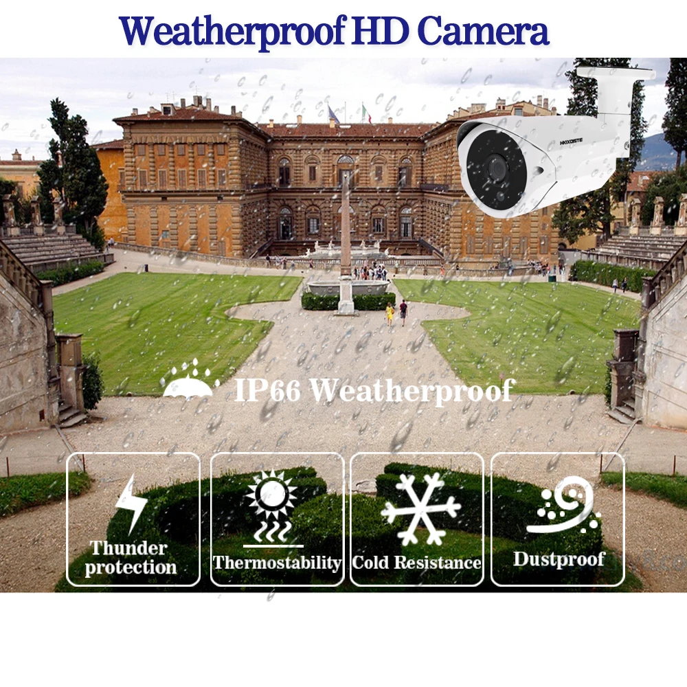 H.265 5MP 16CH AHD DVR комплект Onvif 16 шт. 5.0MP CCTV система безопасности POE ip-камера Full HD 5MP In/уличная камера видеонаблюдения