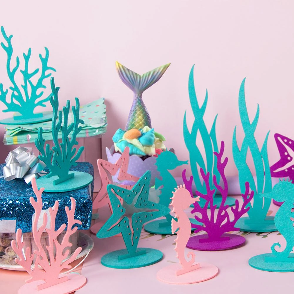 Queue De Sirene En Jonc De Mer 2 Pieces Decor De Fete Premier Anniversaire Sous La Mer Pour Bebe Fille Aliexpress