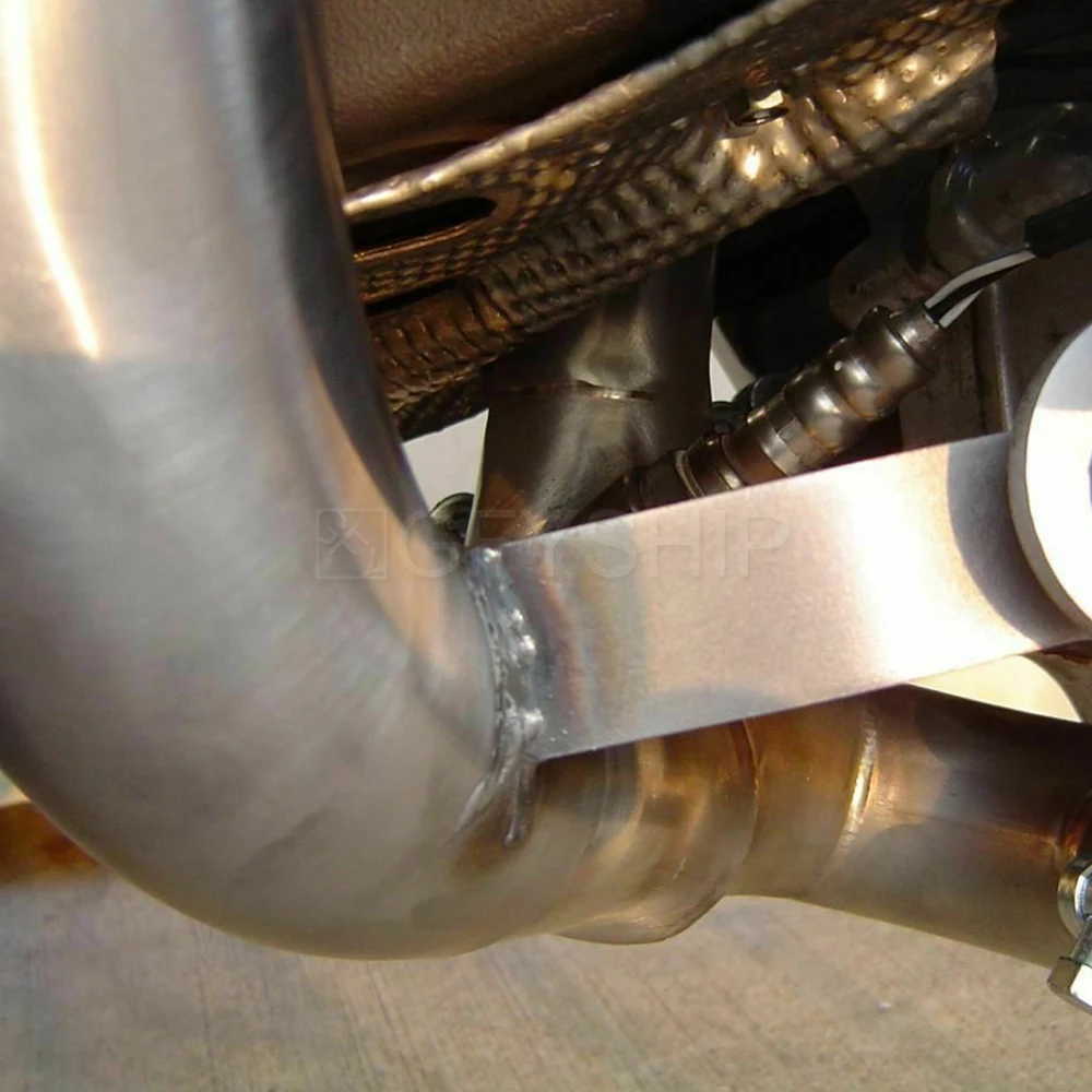 For Ducati Hypermotard 1100 2007 2008 2009 Hypermotard 1100 Evo 10-12 Motorcycle Exhaust Muffler Link Pipe Slip-on - Image 3
