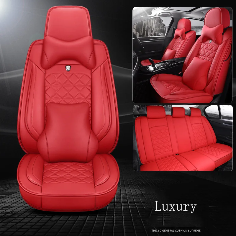(Front + Rear) Special Leather car seat covers For