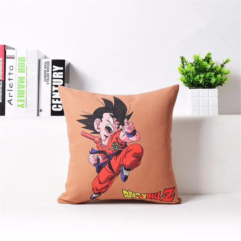 Наволочка с принтом обезьяны из мультфильма с принтом японского аниме Dragon Ball домашний декоративный диван кофейное автомобильное кресло наволочка Almofada