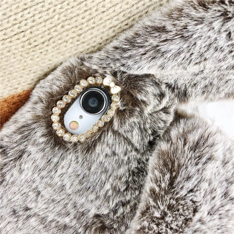 Rabbit Fur Phone Case (3)