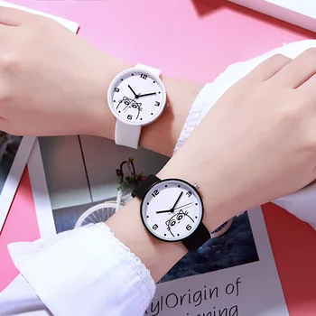 

Ultra-Thin Candy Color Silica Gel Watch Indie Korean-style GIRL'S Junior Middle School Young STUDENT'S Simple Versatile Silicone