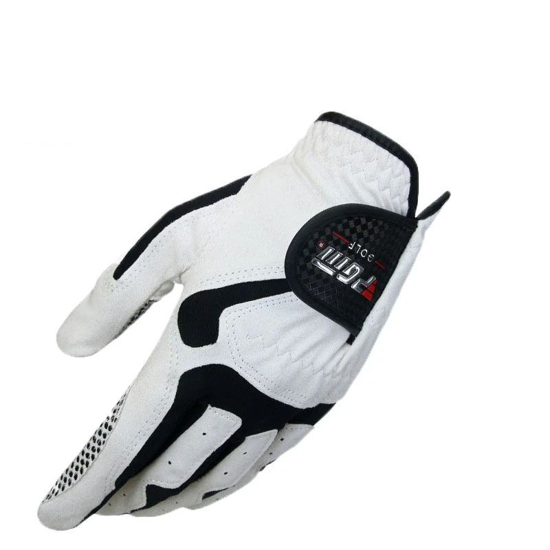 

New Arrival Pgm Mens Left Hand Golf Gloves Slip-Resistant Soft Sports Gloves Male Breathable Sports Mittens Golf Accessory D0012