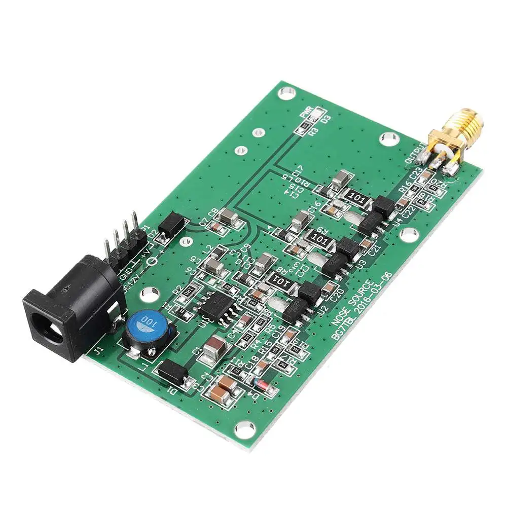 

SMA Noise Source Simple Spectrum External Tracking Source DC 12V/ 0.3A Module Board