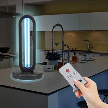 

UVC 38 W Germicidal Light Fridge Deodorizer Air Sanitizer Purifier Odor Eliminators for Rooms Cabinets Wardrobe