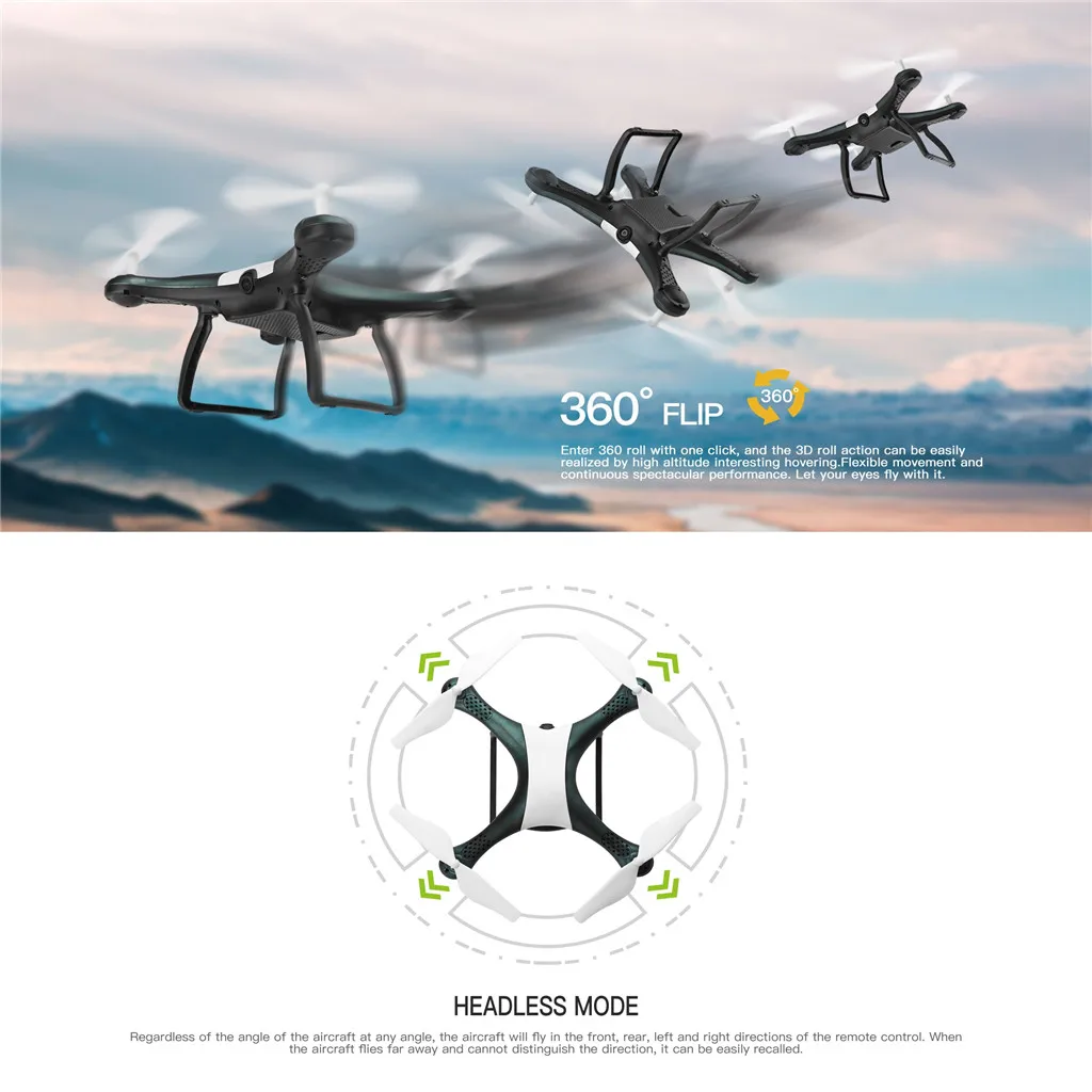 Детские игрушки мини-Дрон Радиоуправляемый вертолет Дрон Wltoys Q838-E wifi FPV 720p камера Smart Vision следующий гоночный Квадрокоптер дроны