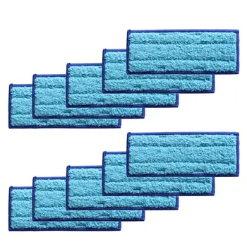 

10Pcs Wet Dry Mopping Pads for Braava Jet 240 241 Replacement Accessories