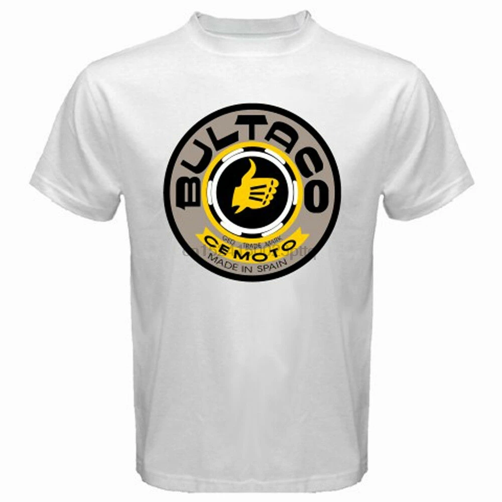 Футболка Bultaco Cemoto для мотоцикла s M ens белая размер L XL 2XL 3XL |