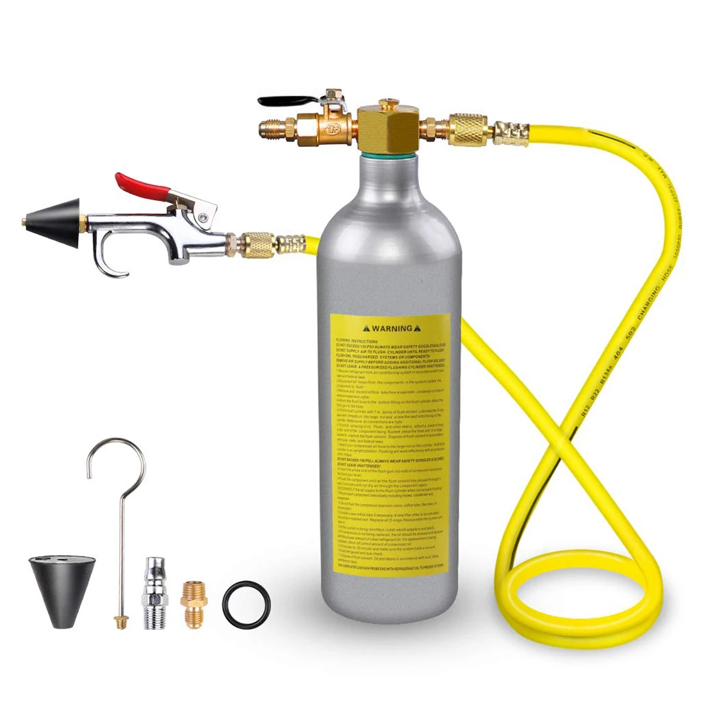 

Car Air Conditioner System Flush Gun Kit AC Flush Kit