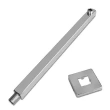 Wall-Mounted Shower Head Extension Arm Adjustable Bathroom Rainfall Showerhead Sprinkler Replacement Bars Adapter Bathroom Tool