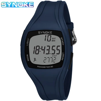 

Reloj Hombre SYNOKE 3D Pedomete Intelligent Watch Multifunction Military Shock Sports Watches 5Bar Waterproof relogio masculino