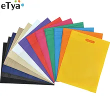 ETya многоразовая женская сумка-шоппер Мужская складная эко овощи сумка для покупок Путешествия хранения шоппер продуктовый мешок