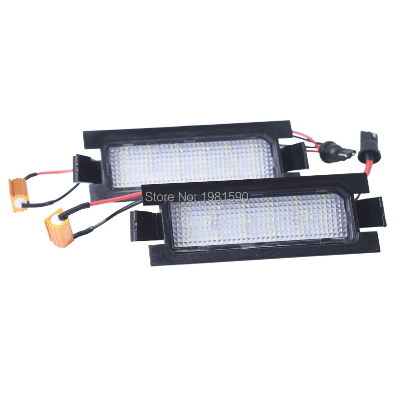 

2pcs Canbus No error white LED License plate light for Hyundai I30 CW GD Kia PRO Ceed auto accessory