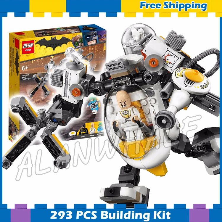 

310pcs Super Heroes Batman Movie Mech Condiment King Robots Bat 10879 Model Building Blocks Toys Compatible With Lego
