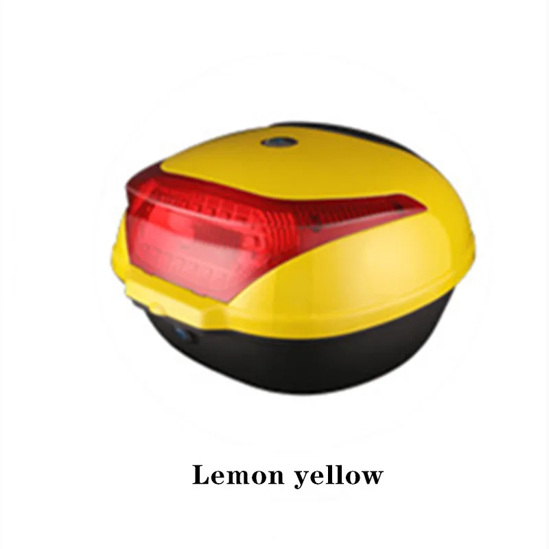 

Motorcycle trunk universal electric car tail box extra large battery scooter toolbox With Sefety Lock Buckle motorcycle tail box
