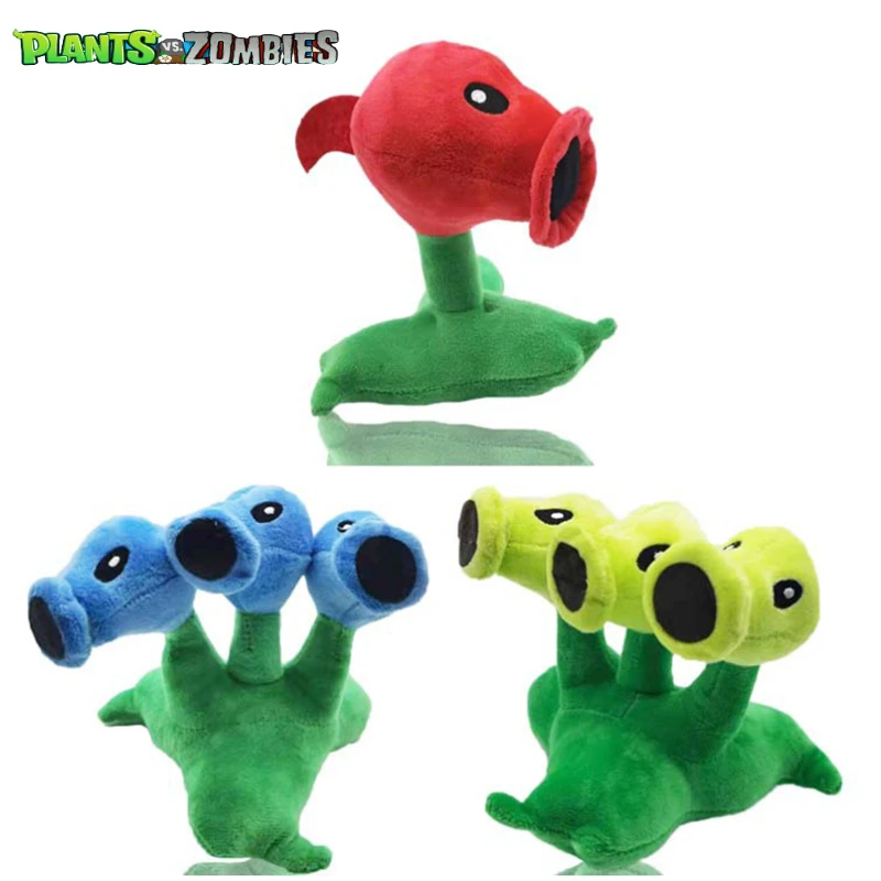 1pcs Plants vs Zombies 13-20cm Cute Cartoon Game Stuffed Plush Doll Toys PVZ Plants Peashooter Kid Children Gift Ornaments Decor