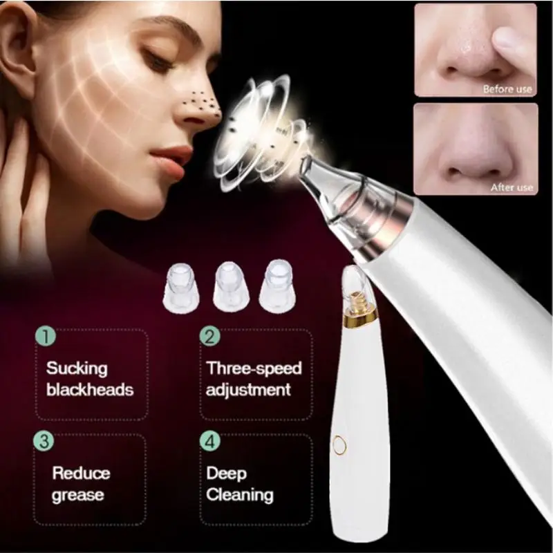 

Electric Blackhead Remover Face Pore Vacuum Skin Care Acne Pore Cleaner Face Pore Suction Cleaner Beauty Tool For Lady Women