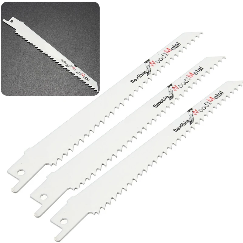 DWZ 1/2" Shank S611DF 150mm Reciprocating Saw Blades For Dewalt Bosch Makita