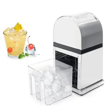 

Stainless Steel Manual Ice Crusher Mini Ice shavers Chopper Snow Cone Smoothie Maker Ice Block Breaking Machine Slush Machine