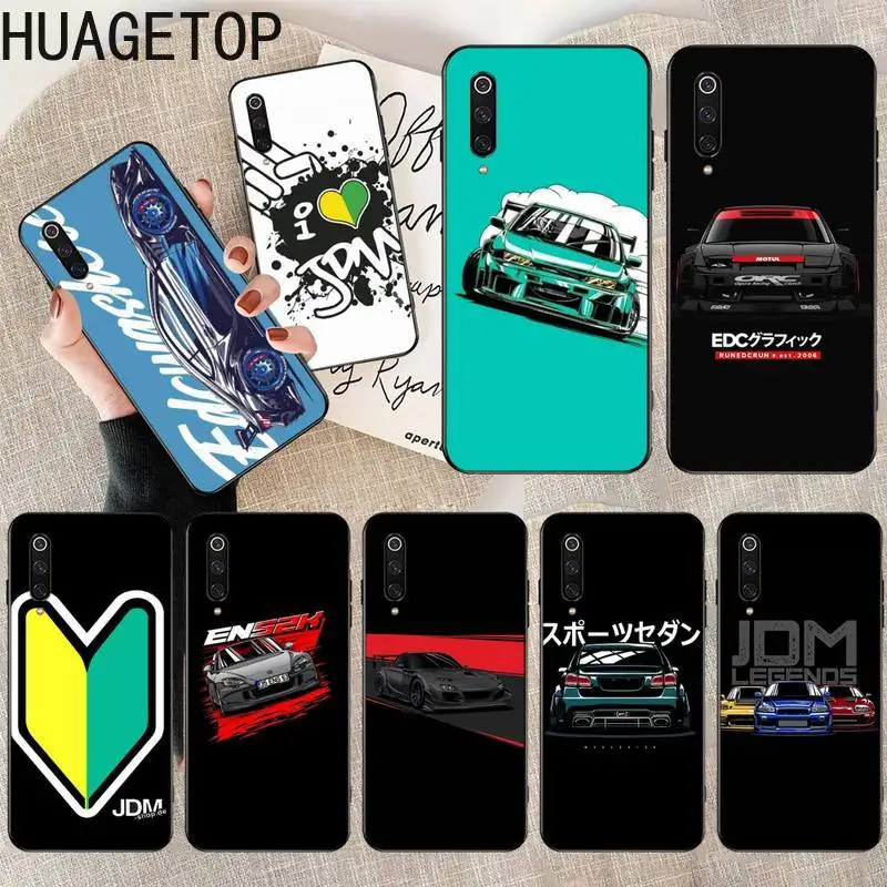 Крутой японский JDM спортивный автомобиль комикс чехол для телефона Xiaomi Mi Note 10 Lite 9T