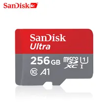 Карты памяти SanDisk Ultra 16 ГБ 32 ГБ 64 Гб 128 ГБ 200 ГБ micro SD карта microSD UHS-I tf карта A1 для смартфонов и настольных ПК