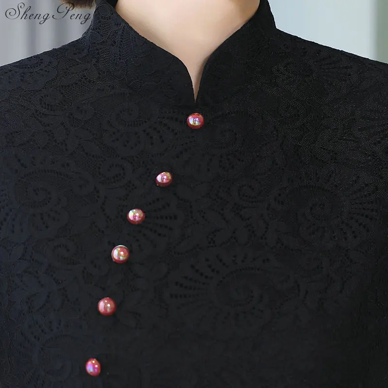 2019 весеннее элегантное Ретро китайское традиционное платье Cheongsam женское