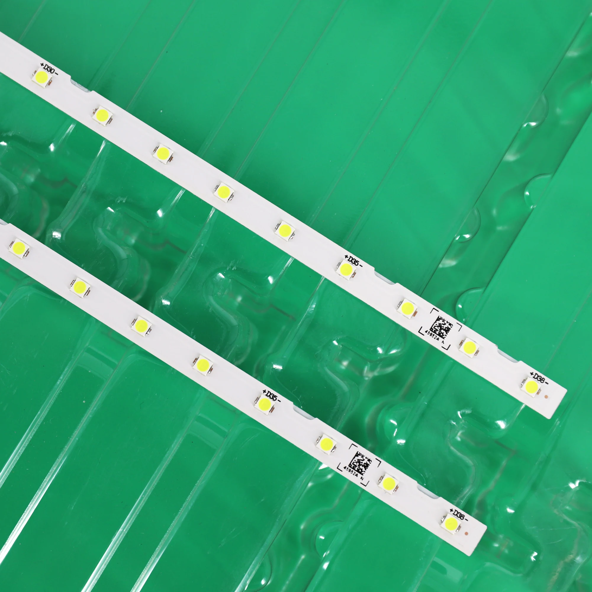 Fita de Led para Luz de Fundo Samsung 10 Unidades para 50nu7100 Un50nu7100 Ue50nu7100 Ue50nu7400 Un50nu7400 Ue50nu7020 Un50nu6900 Ue50nu7090