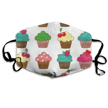 

Dustproof Washable Reusable In Color Cupcake Mouth Cover Mask Respirator Germ Protective Warm Windproof Mask