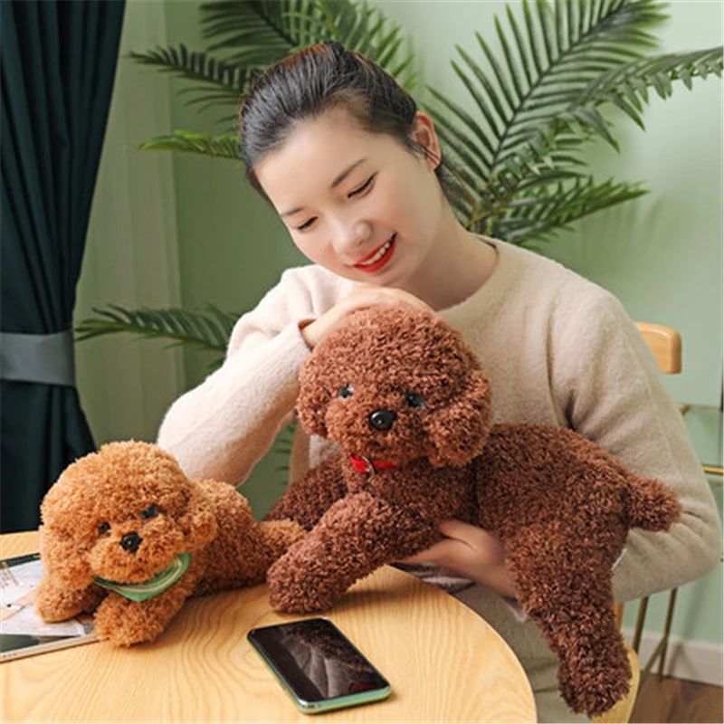realistic-teddy-dog-plush-toy-soft-stuffed-puppy-doll-gift-for-kids-girls