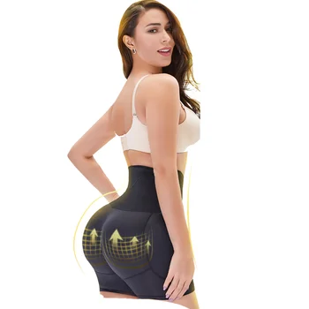 

S-6XL Plus Size Control Panties 2020 Womens Slimming Body Shaper Three-breasted High-waisted Hip Butt Underwear Tummy Control
