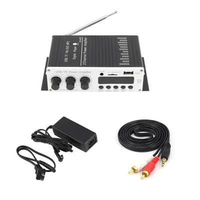 With audio cable