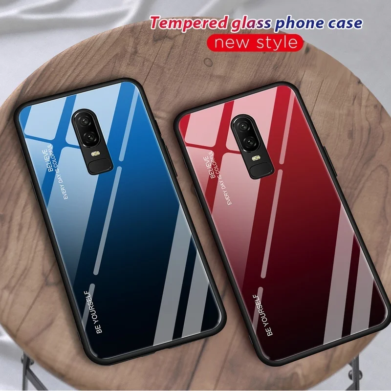 

Fashion Gradient Case Scratch Resistant Shockproof Protective Case Cover For Huawei P30pro P30 P30lite/Nova4E mate20pro mate20