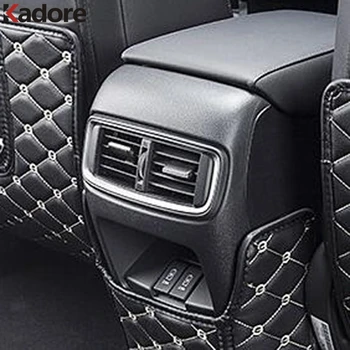 

For CRV CR-V 2017 2018 2019 Interior Accessories Armrest Rear Air Conditonnal Vent Cover Trim AC Outlet Panel Decoration frame