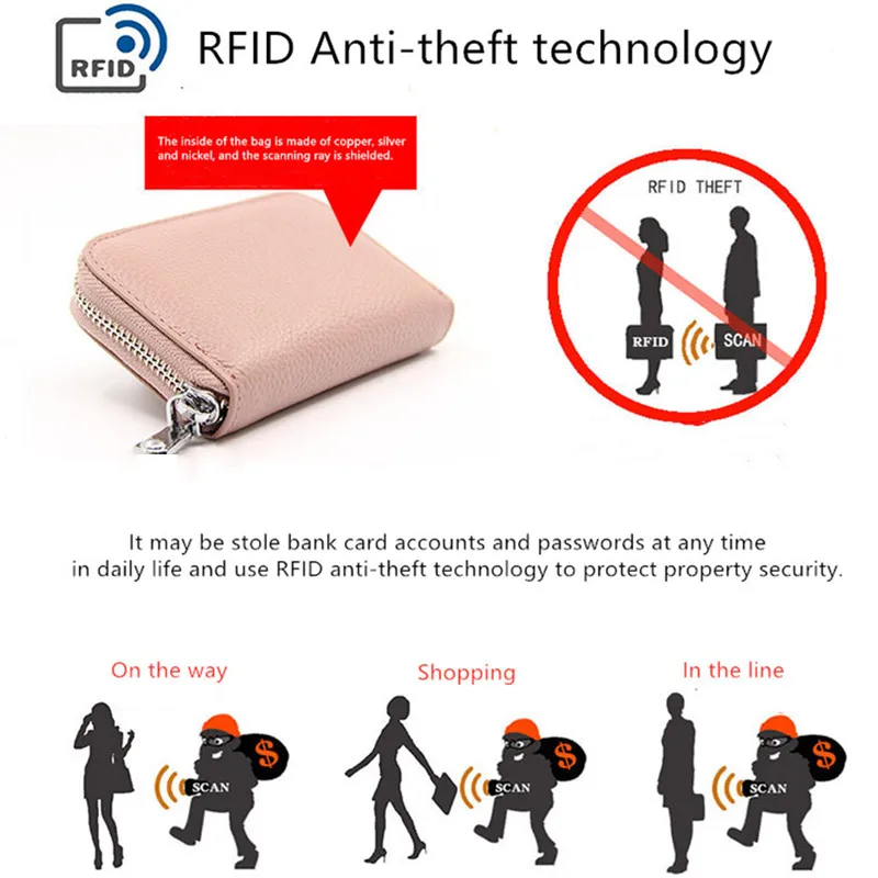 Vento Marea RFID кредитный держатель для карт из натуральной кожи женский кошелек Мини дорожный брендовый Тонкий Бизнес Кошелек для ID карт 12 слотов